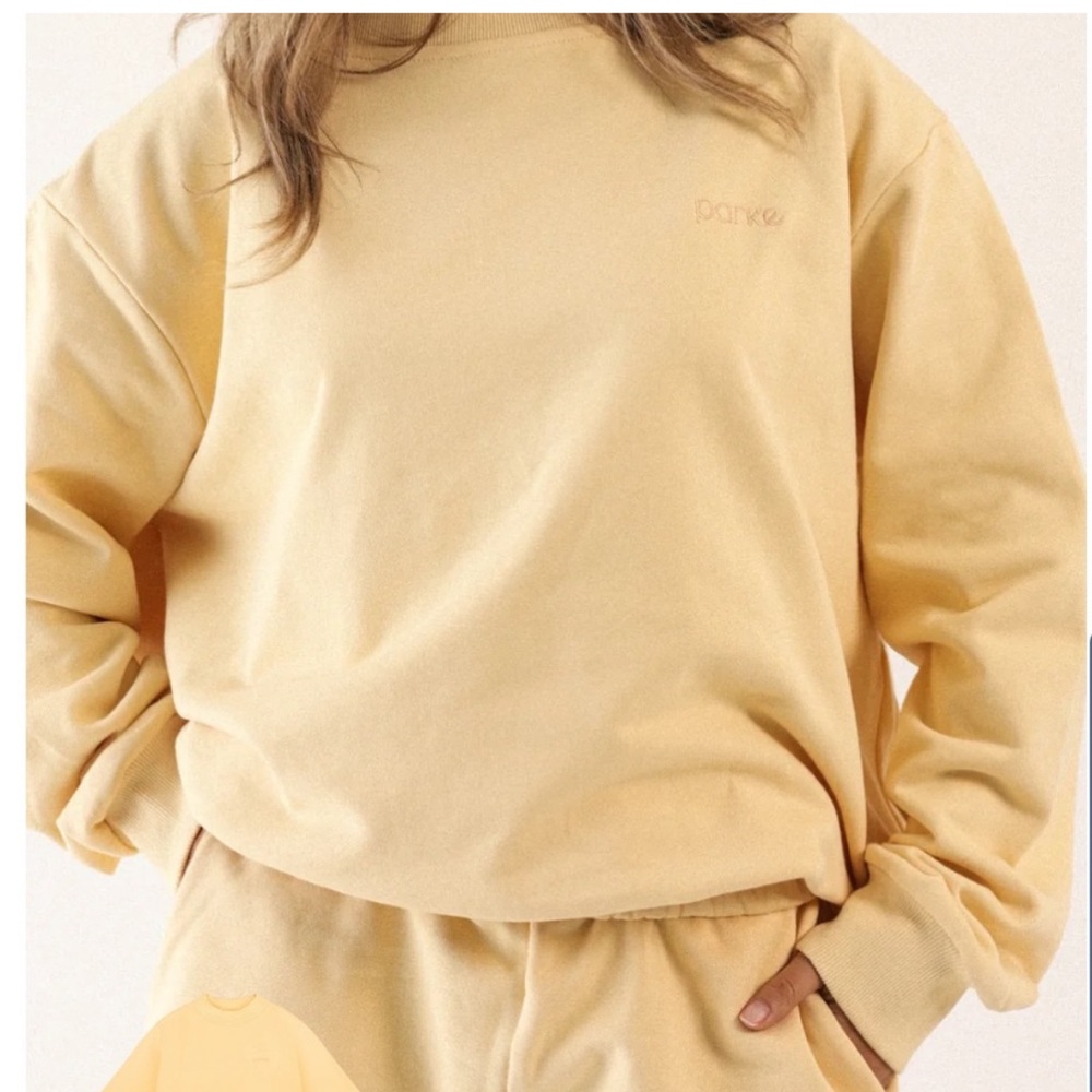 PARKE butter crewneck